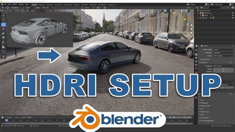 Blender 2.83 How To Setup an HDRI Environment Background || Blender Tutorial - YouTube