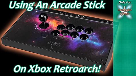 Using An Arcade Stick On Xbox Retroarch - Feat. The Monoprice Arcade Fighting Stick - YouTube