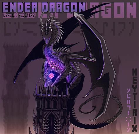 The Ender Dragon by Neytirix on DeviantArt in 2020 | Minecraft art ...