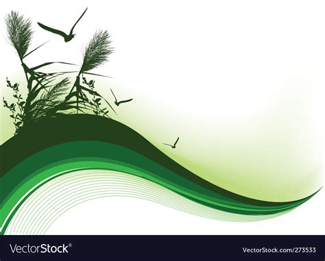 Grass background Royalty Free Vector Image - VectorStock