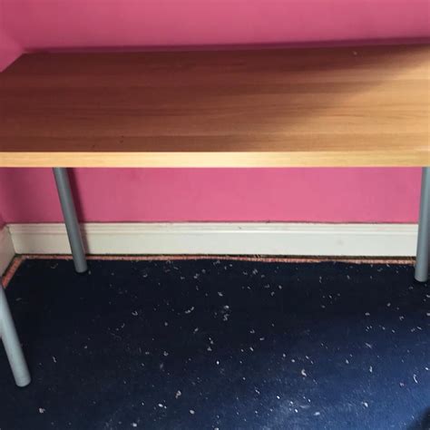Ikea desk/table - oak effect in BB4 Rossendale for £10.00 for sale | Shpock