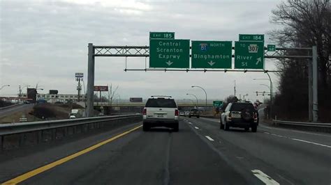 Interstate 81 (Exits 180 to 187) northbound - YouTube