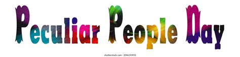 740 Peculiar People Day Images, Stock Photos, 3D objects, & Vectors | Shutterstock