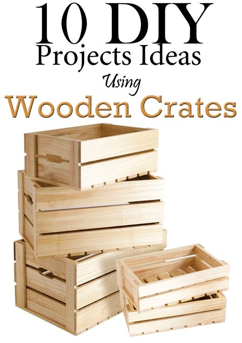 20+ Diy Wooden Crate Ideas – HomeDecorish