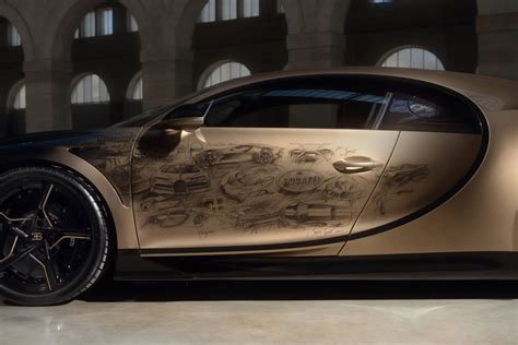 This bespoke Bugatti depicts the supercar maker's wild history ...