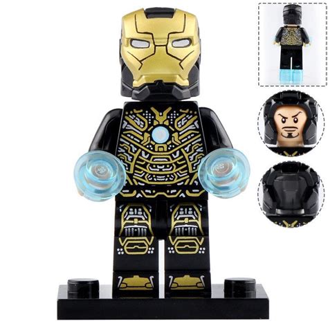 Minifigure Iron Man Mark 41 Avengers EndGame Marvel Super Heroes ...