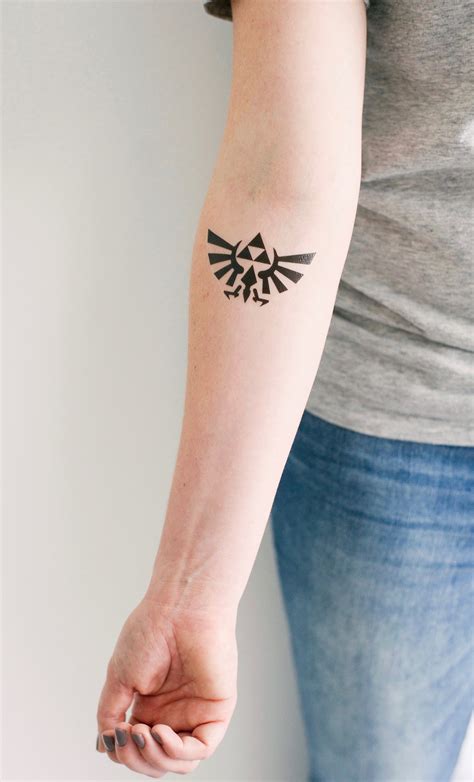 Legend Of Zelda 8 Bit Tattoo