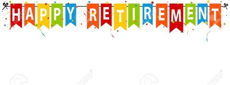 Happy Retirement Banner Clip Art | Images and Photos finder