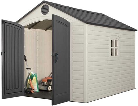 Lifetime 8x10 Plastic Storage Shed Kit w/ Floor (6405)