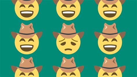 The Cowboy Is Deeply Misunderstood, Says Adobe Emoji Report - CNET