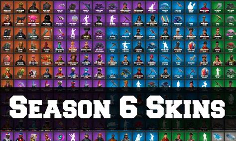 Fortnite Season 6 Skins - All Fortnite Season 6 Outfits & Skins