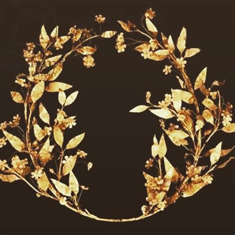 Felicity Boevink Millinery on Instagram: “Golden myrtle wreath - Peloponnesus 320 - 250 BCE # ...