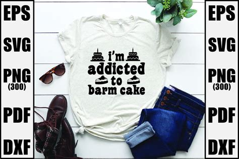 I'm Addicted to Barm Cake Graphic by Vector Shop 360 · Creative Fabrica