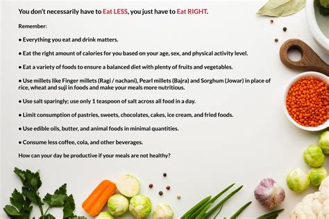 Tips for Healthy Eating - Arogya World