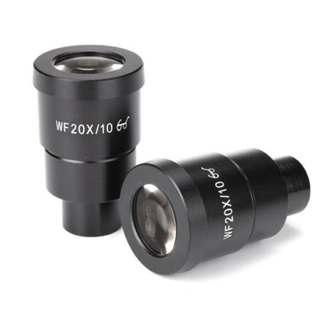 Eyepiece 20X Wide field lens high eye point ocular lens