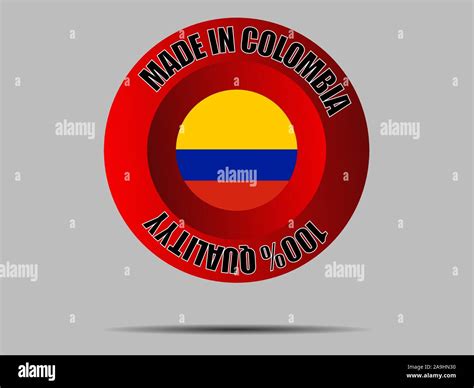 National flag of Republic of Colombia. original colors and proportion ...