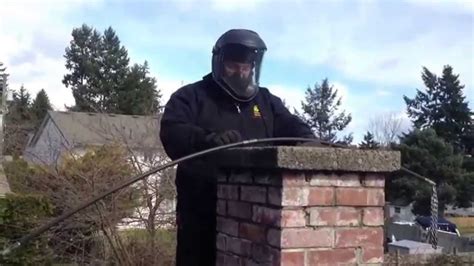 Creosote Buildup Remover Tools Clean Glaze Removal Flue Chimney Fire - YouTube