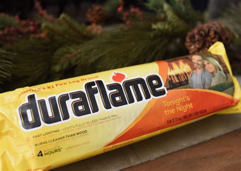 Duraflame fire log - Make Life Lovely