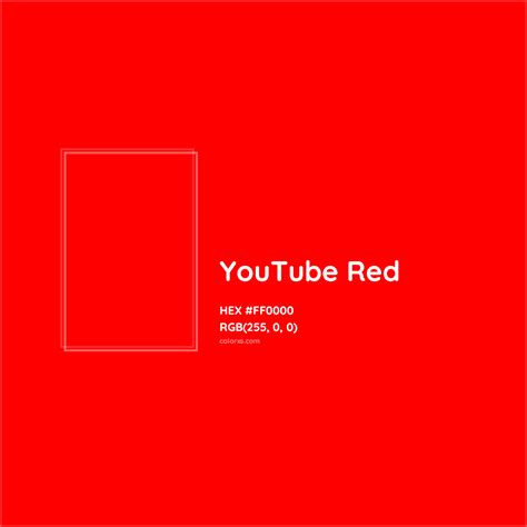 Youtube Logo Red Color Code - IMAGESEE