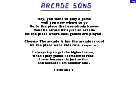 Kidtastic - Music Center - The Arcade Song