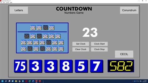 Countdown Game Show Software - Etsy