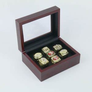 7 San Francisco 49ers Super Bowl Rings Set – Championship Rings Store