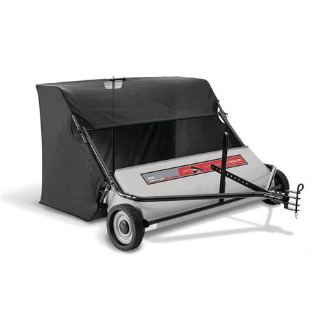 Ohio Steel Professional Grade 50 in. 26 cu. ft. Extra Wide Lawn Sweeper ...