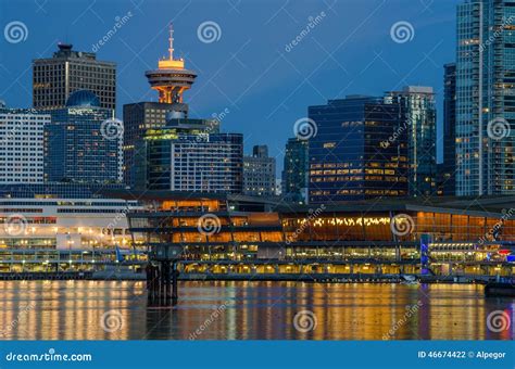 Vancouver Waterfront stock photo. Image of airplane, jetty - 46674422