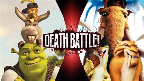 Shrek, Donkey and Puss in Boots VS Manny, Sid and Diego (DreamWorks VS ...