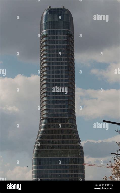 Belgrade Tower at Belgrade Waterfront Stock Photo - Alamy