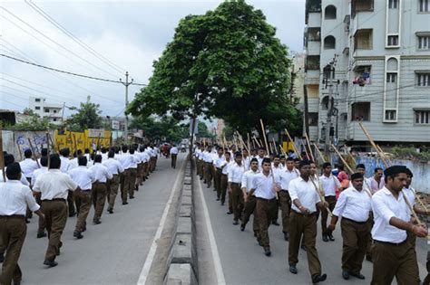 Three-day long meeting of RSS begins in Hyderabad.