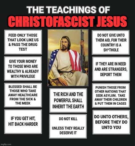 Image tagged in the teachings of republican jesus - Imgflip