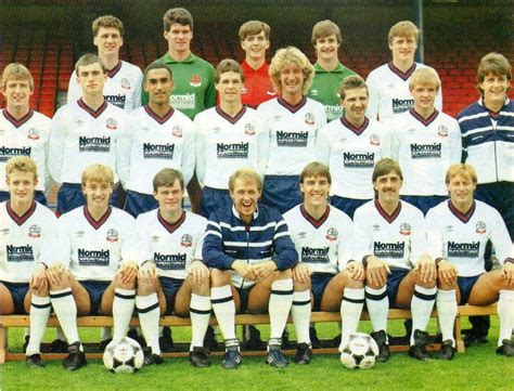 Bolton Wanderers 1986-87 | Bolton Wanderers F C | Pinterest | Bolton ...