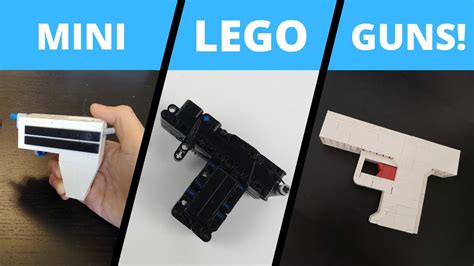 How to make 3 Lego Guns!! - YouTube