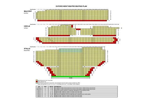 New Theatre Oxford Seating Plan for Shows, Musicals & Plays in 2023