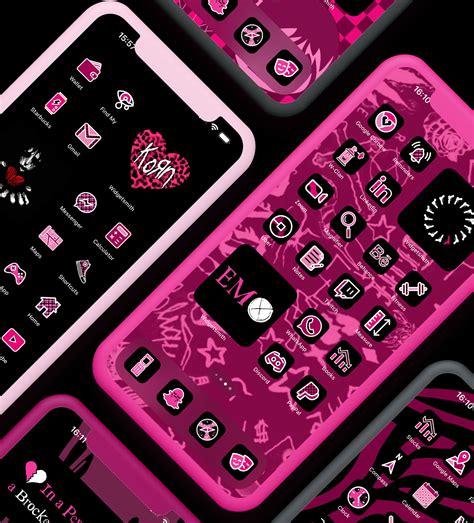 Emo Aesthetic App Icons iPhone - Emo App Icons iOS & Android ⛓