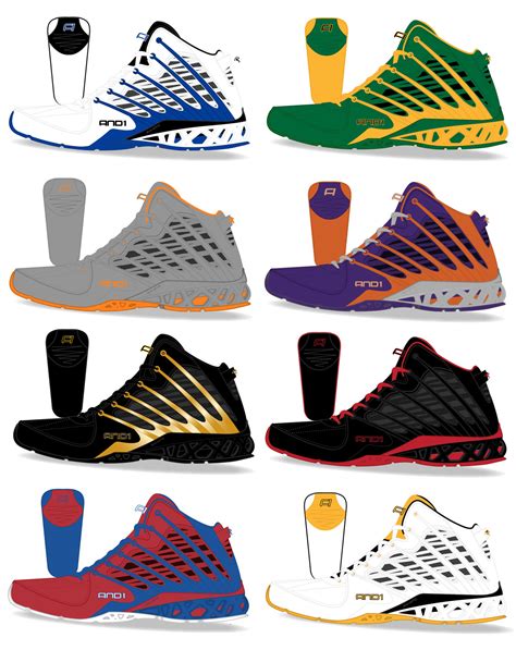 And1 Basketball Shoes by Steve S. Chang at Coroflot.com