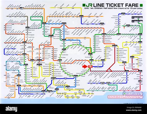 Jr East Railway Map