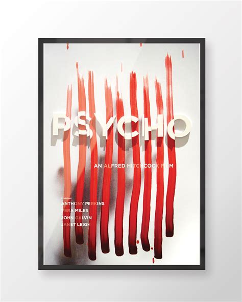 Psycho Movie Poster on Behance