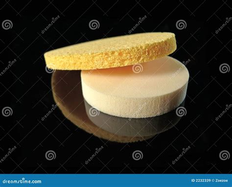 Make up sponges stock image. Image of cosmetics, carefulness - 2232339