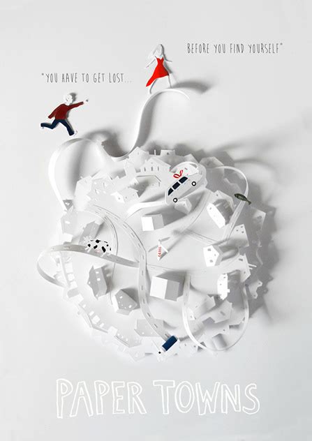 'Paper Towns' movie poster on Behance