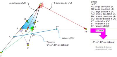 Go Geometry: Problem 632: Triangle, Interior and Exterior Angle ...