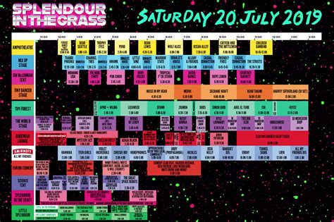 SPLENDOUR IN THE GRASS 2019, SET TIMES + FINAL TICKET RELEASE, MY SPLENDOUR | SPLENDAR | LINEUP ...