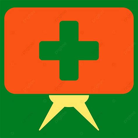 Health Care Presentation Icon Lecture Clipboard Screen Vector, Lecture ...