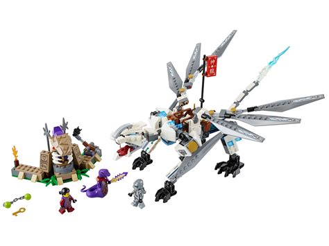 Set Of 3 LEGO Ninjago Masters OF Spinjitzu Zane Dragon Masters ...