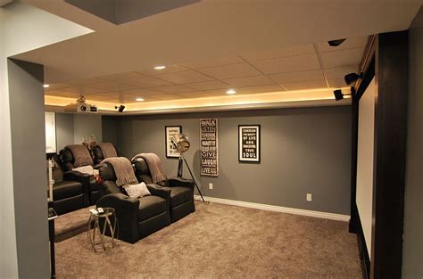 10 Awesome Basement Home Theater Ideas