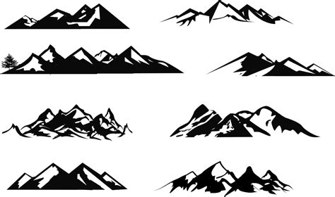 Download Mountains, Landscape, Drawing. Royalty-Free Vector Graphic ...