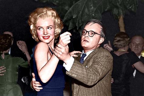 Marilyn Monroe and Truman Capote at El Morocco Club, New York City ...