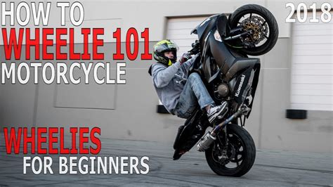 How To WHEELIE Motorcycle WHEELIES 101 Clutch Up Balance Point Pop A ...