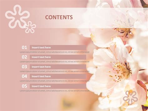 Google Slides Download Free - Colorful Spring Flowers